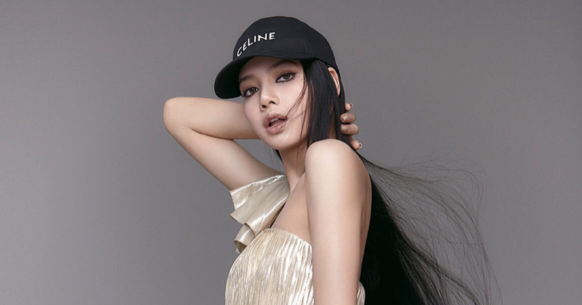 Celine Cap Lisa BlackPink Lisa Cap [COVERNAT] C BIG LOGO